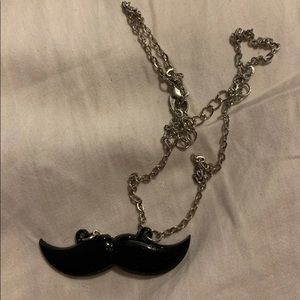 Mustache Necklace